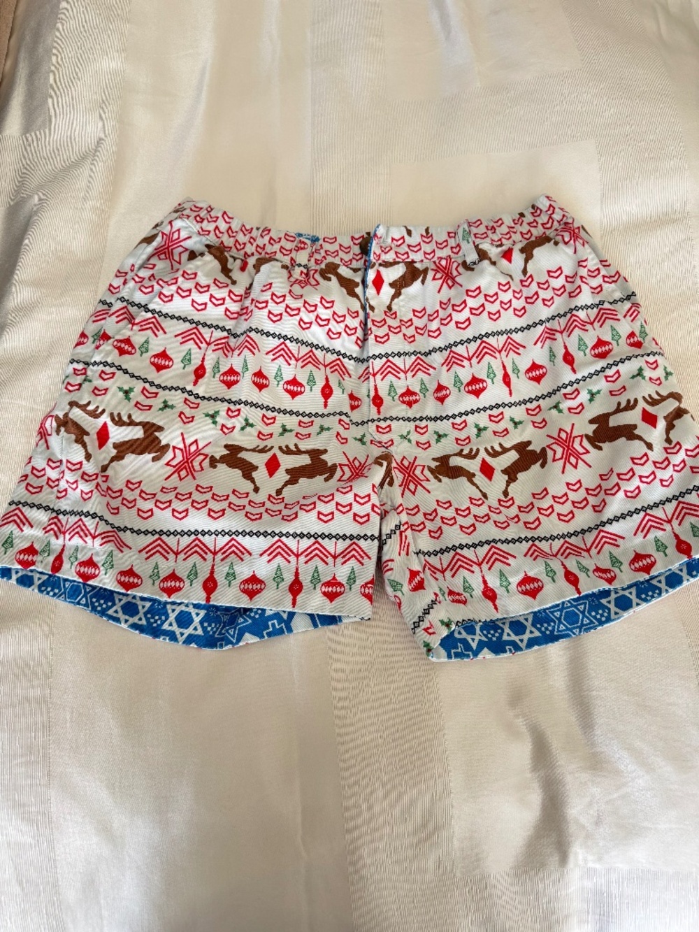 Chubbies Hanukkah Christmas Print Swim Shorts / Board Shorts